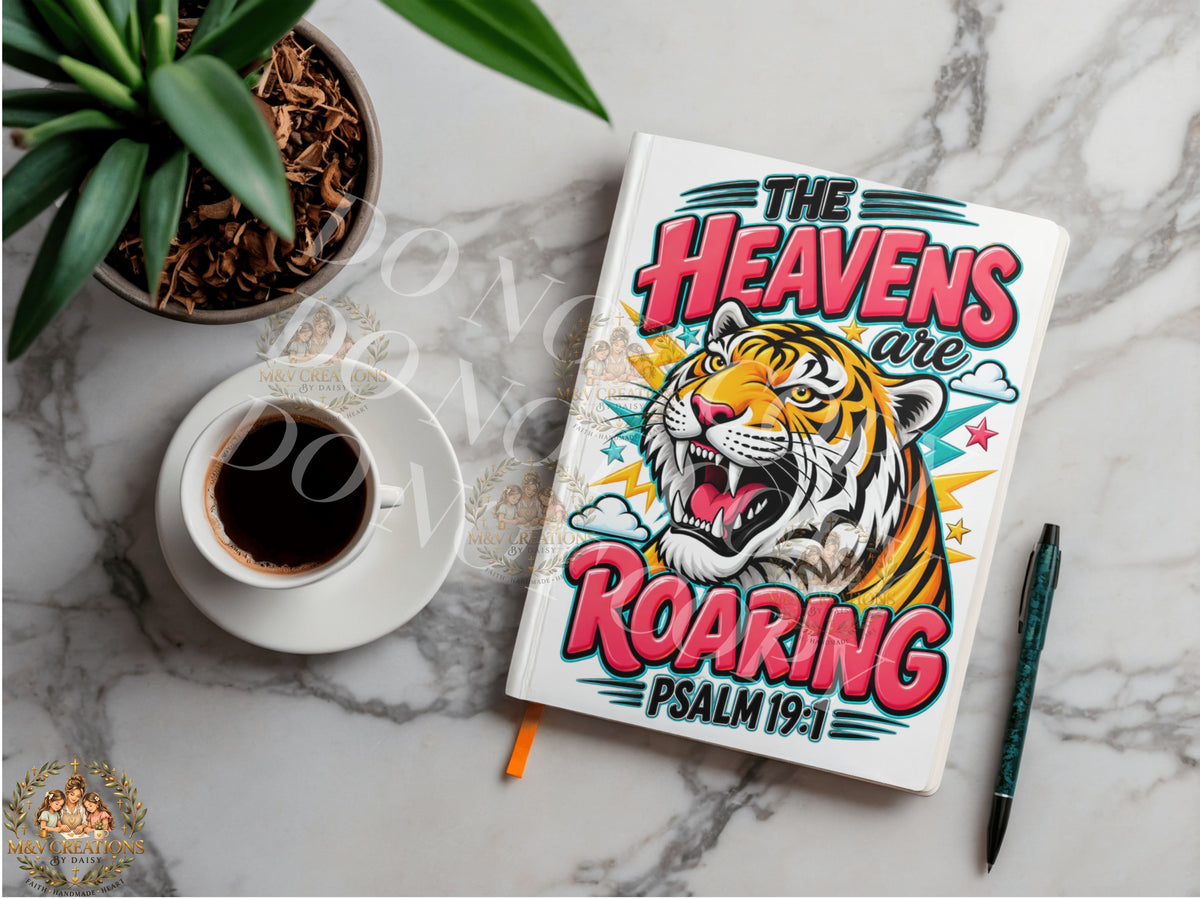 The Heaven are Roaring Journal Decal