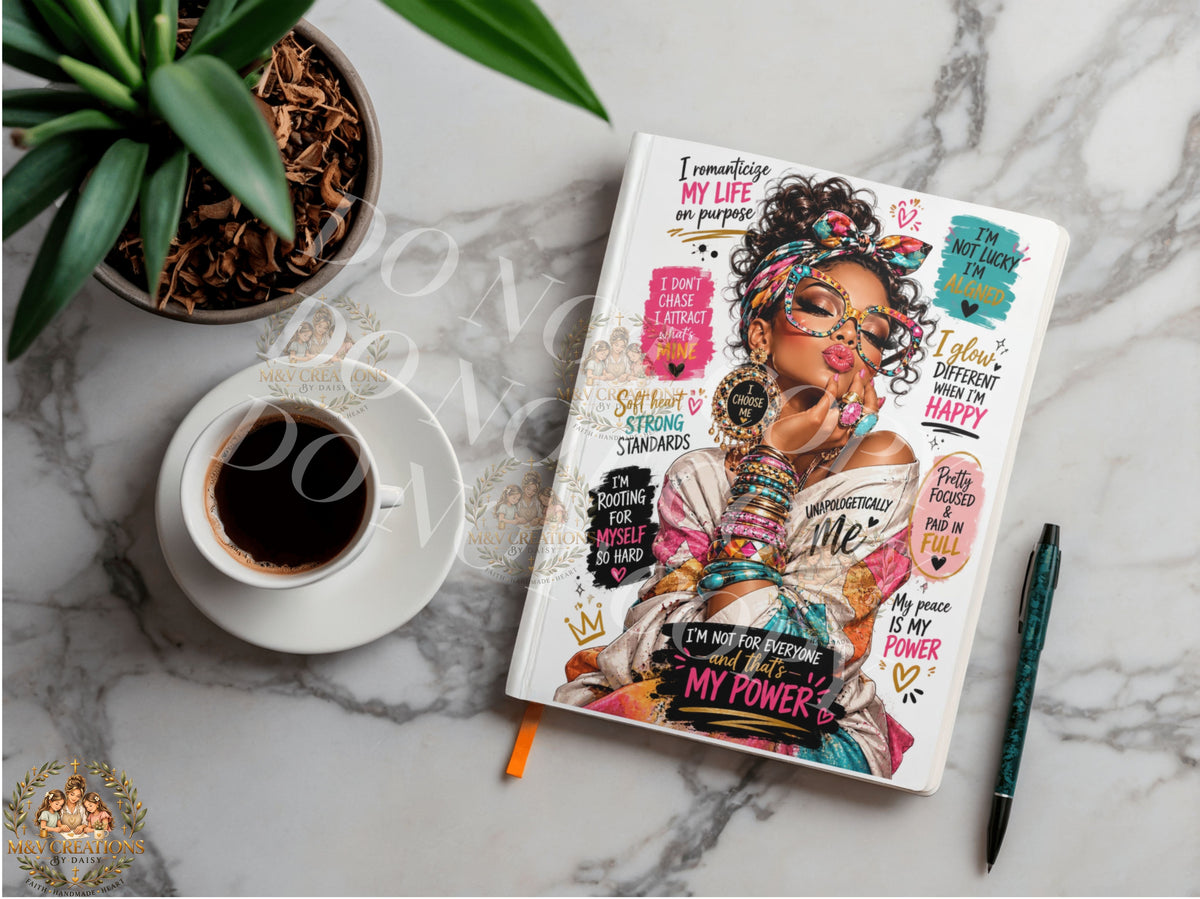 I Romanticize my Life on Purpose Journal Decal