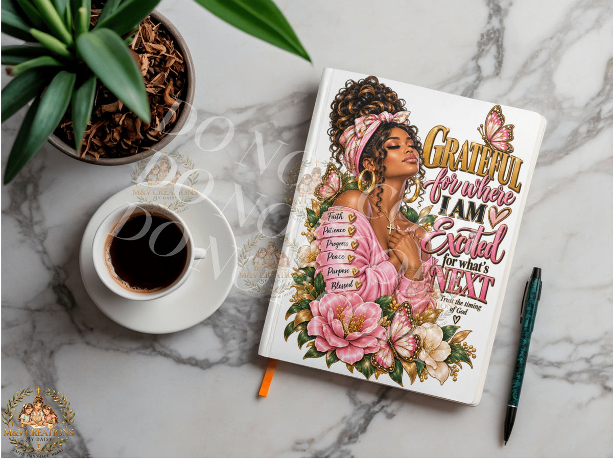 Grateful For where I am Journal Decal