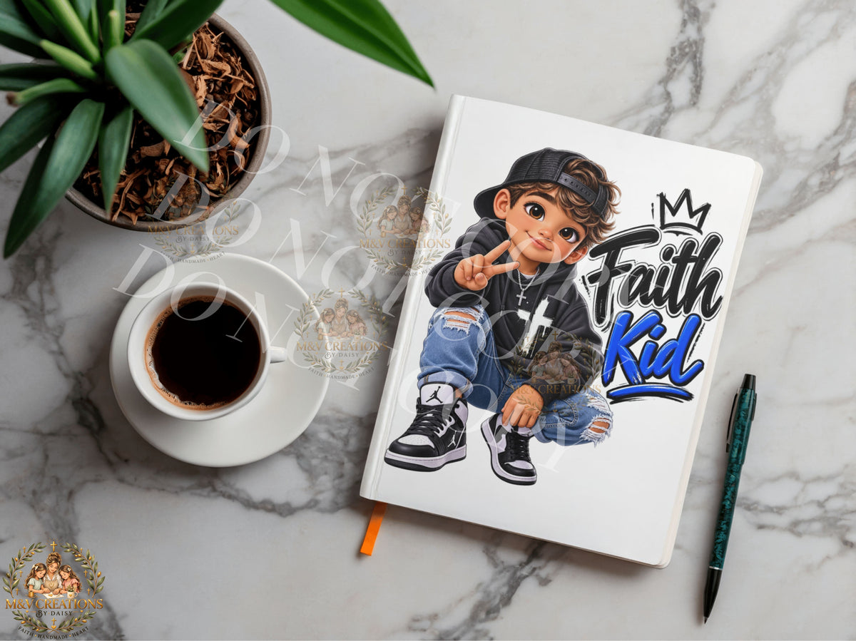 FAITH KID KIDS Journal Decal