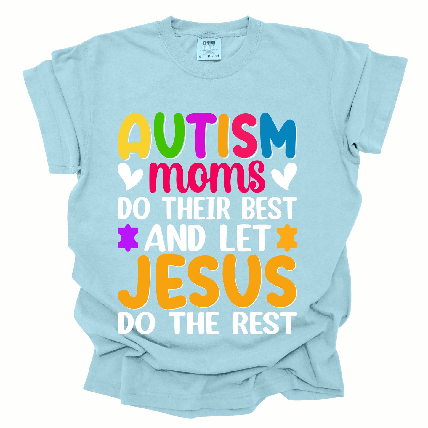 DTF #208 Autism Moms do their best DTF TRANSFER