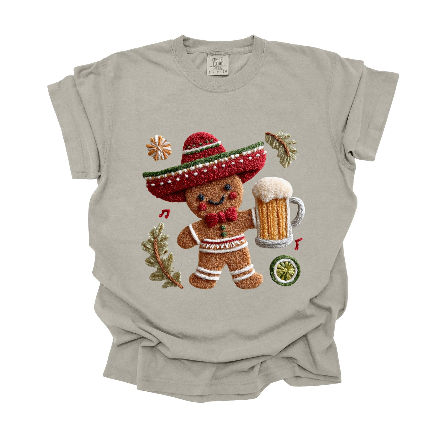 Faux Yarn Mexican Gingerbread