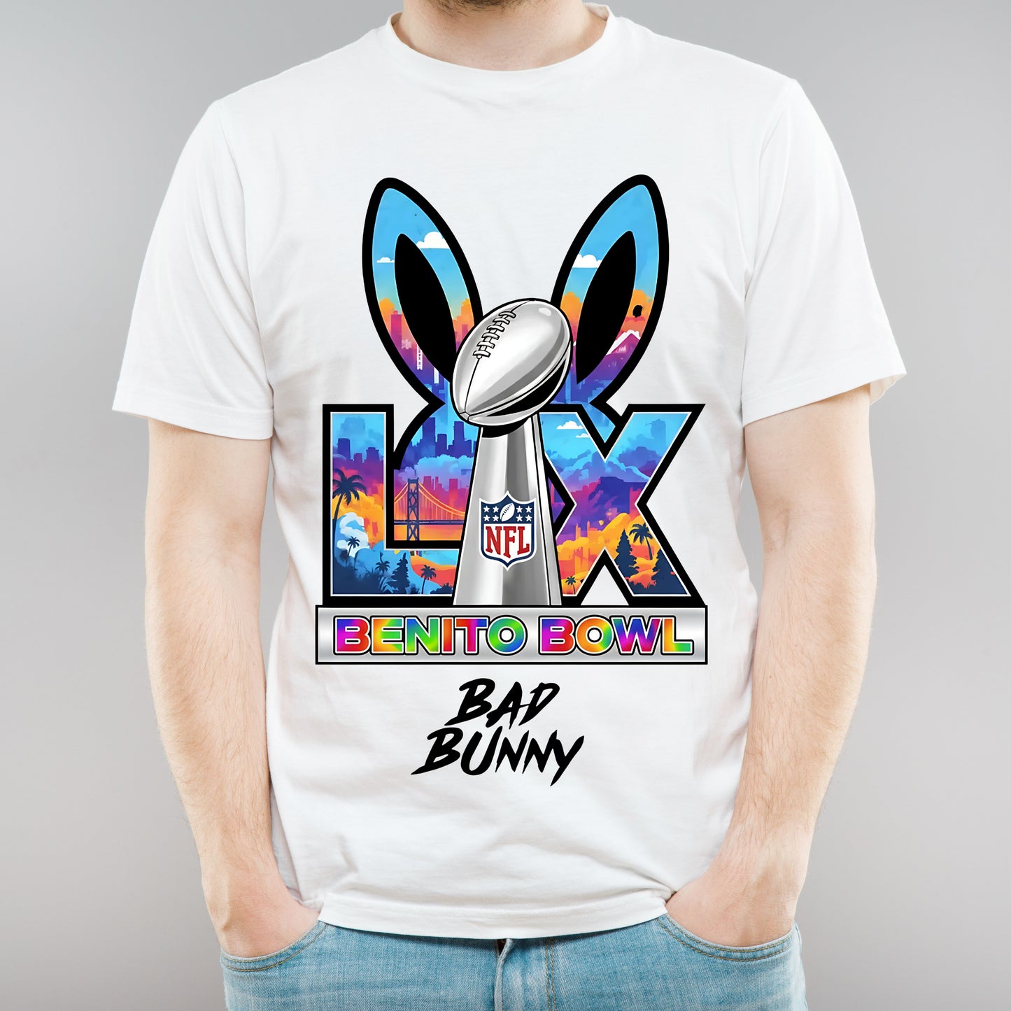 Colorful Benito Bowl Bunny Ears