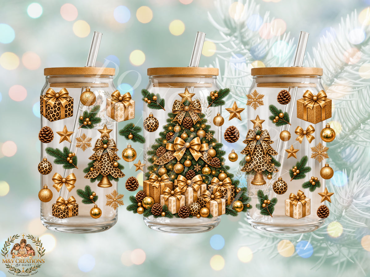 #185 Christmas UVDTF CUP WRAP