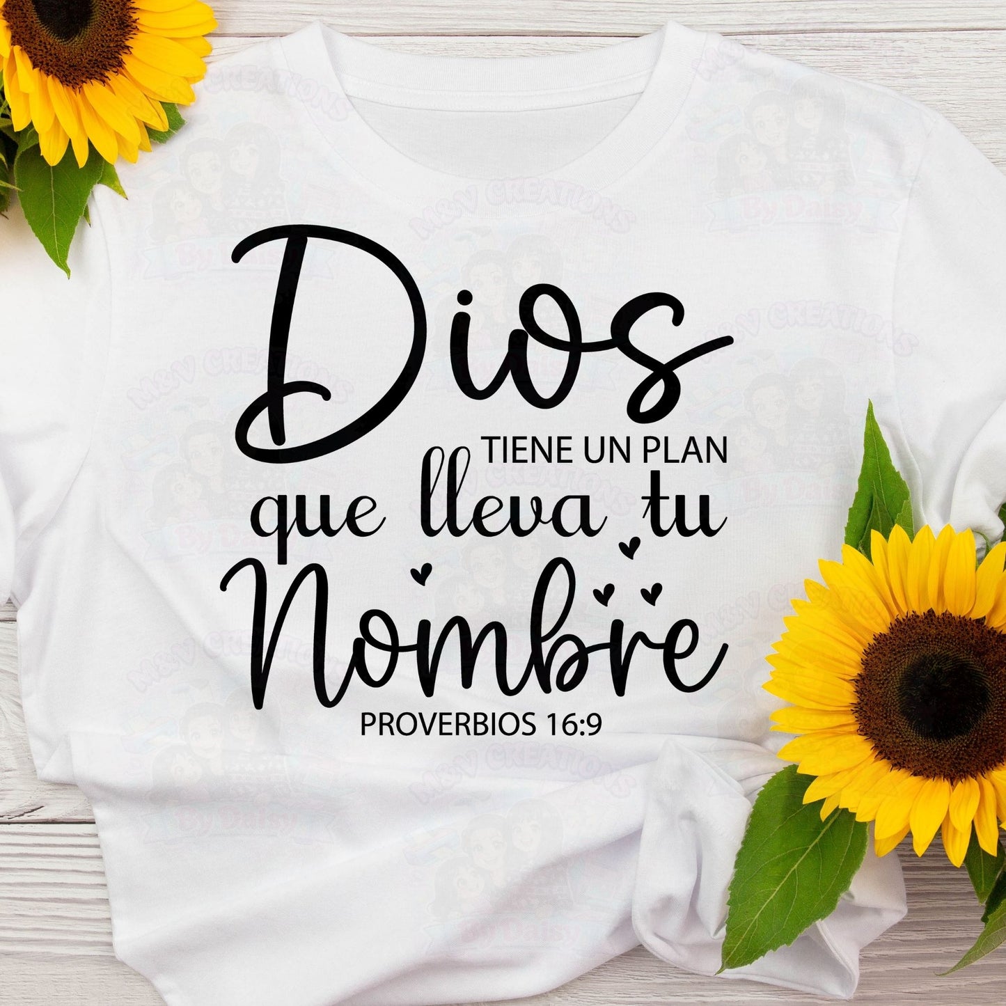 Dios Tiene un Plan que Tiene Tu NOMBRE DTF Transfer