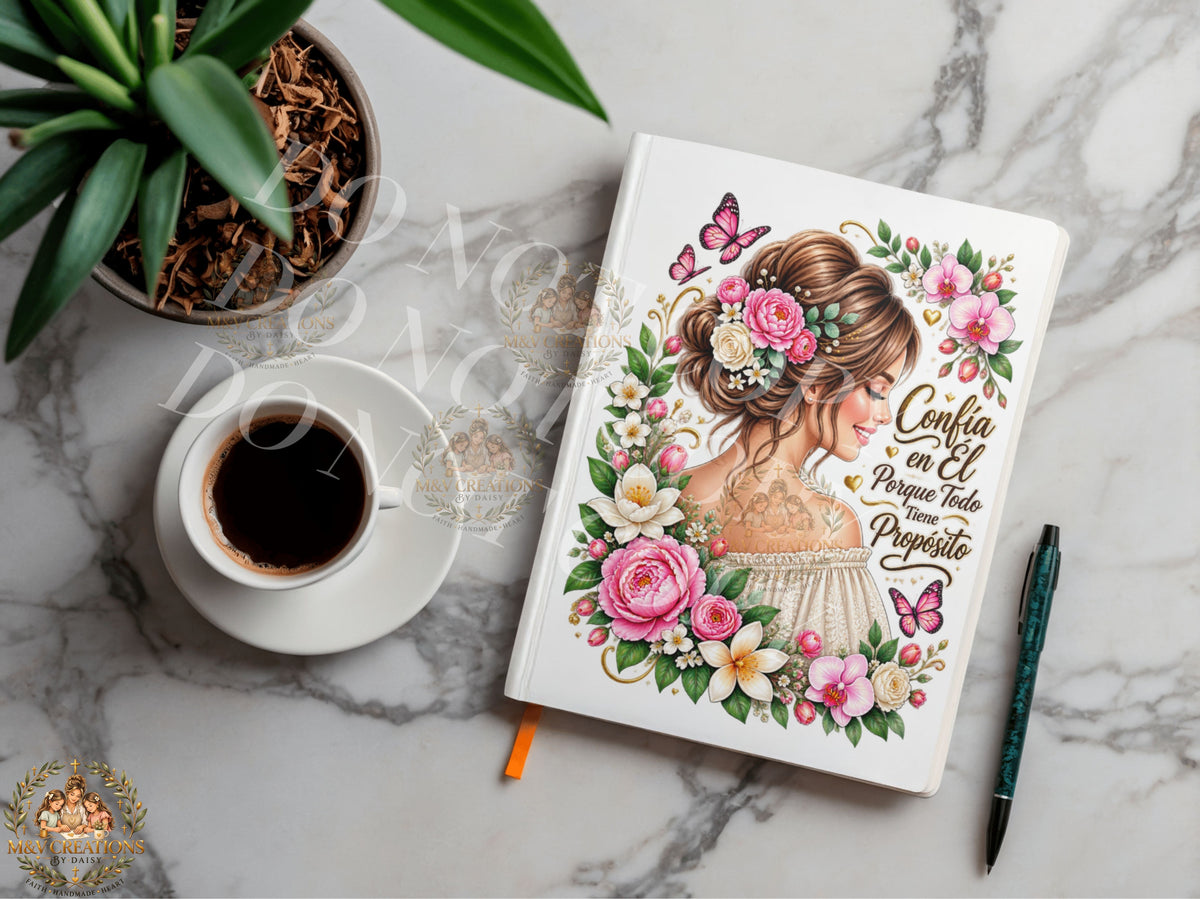 CONFIA EN EL PORQUE TODO TIENE PROPOSITO Journal Decal