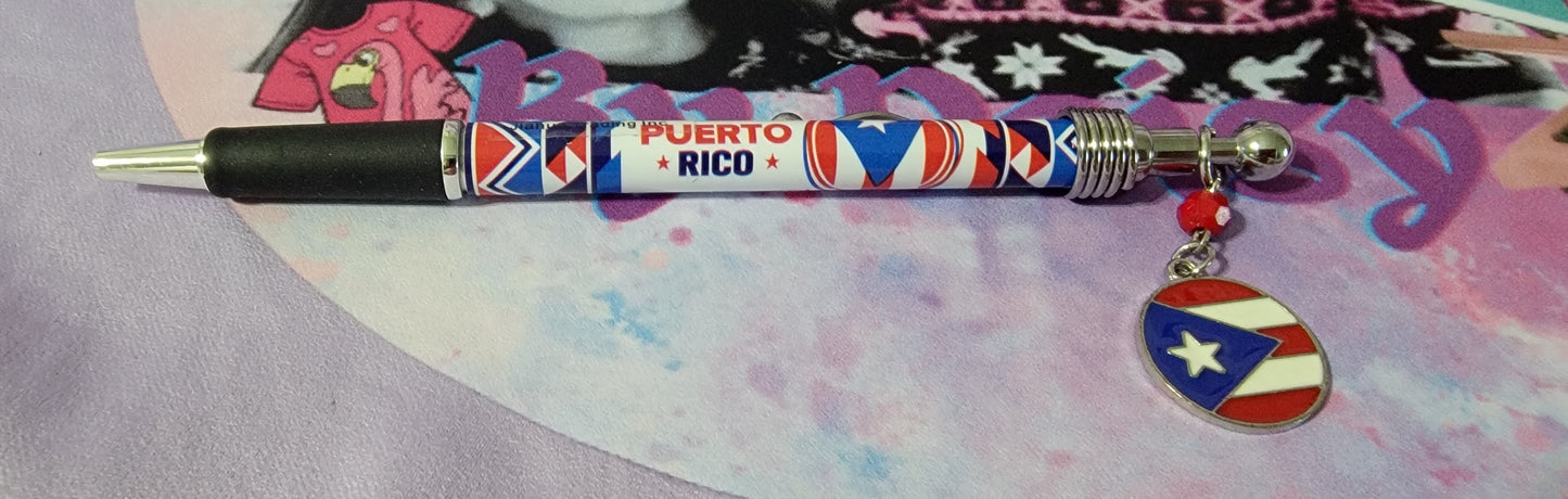 Puerto Rico pens w/Charm