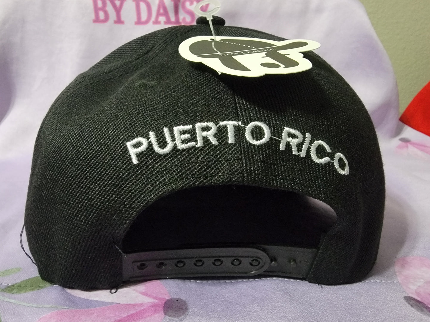 Puerto Rico Embroidered Caps
