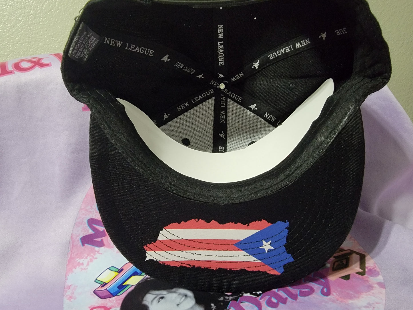Puerto Rico Embroidered Caps