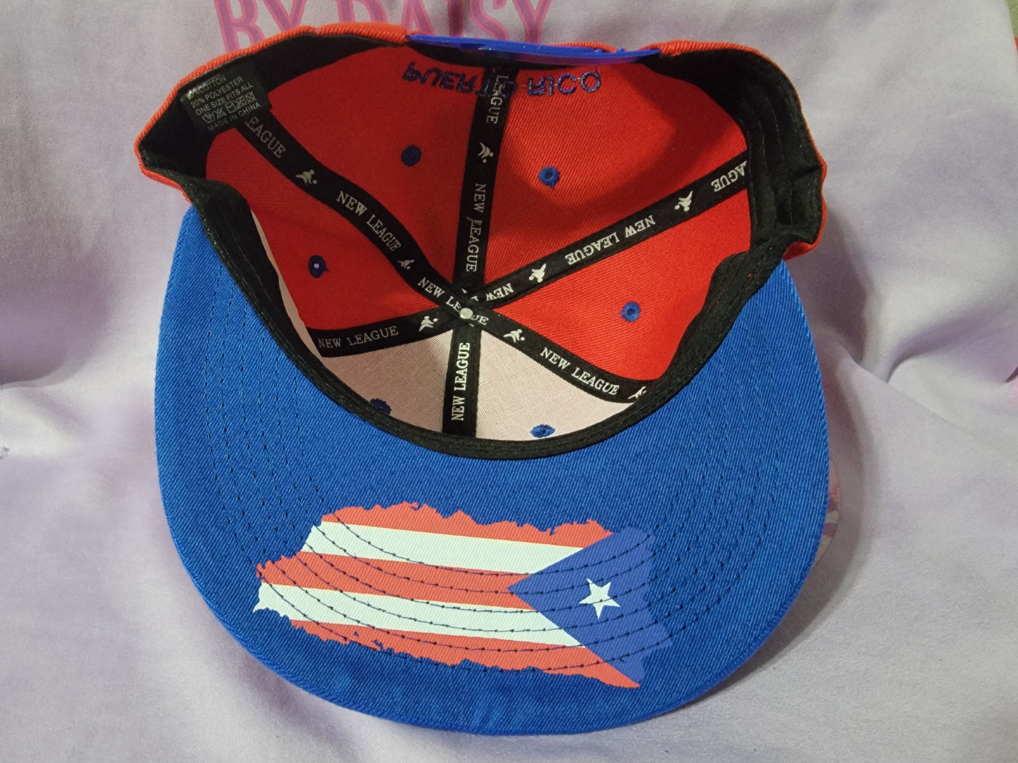Puerto Rico Embroidered Caps