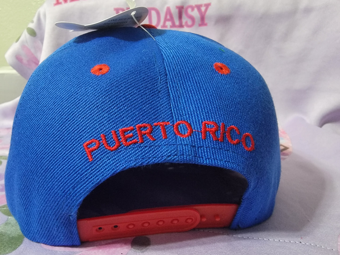 Puerto Rico Embroidered Caps