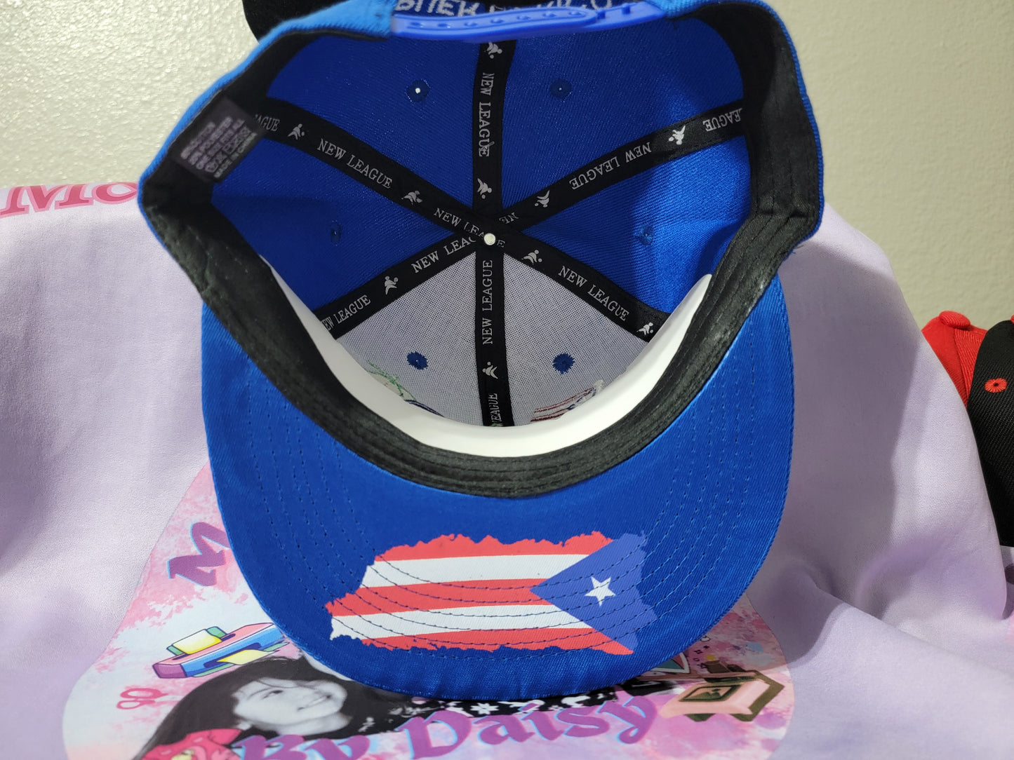 Puerto Rico Embroidered Caps
