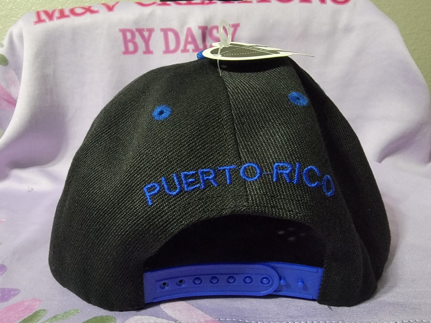 Puerto Rico Embroidered Caps