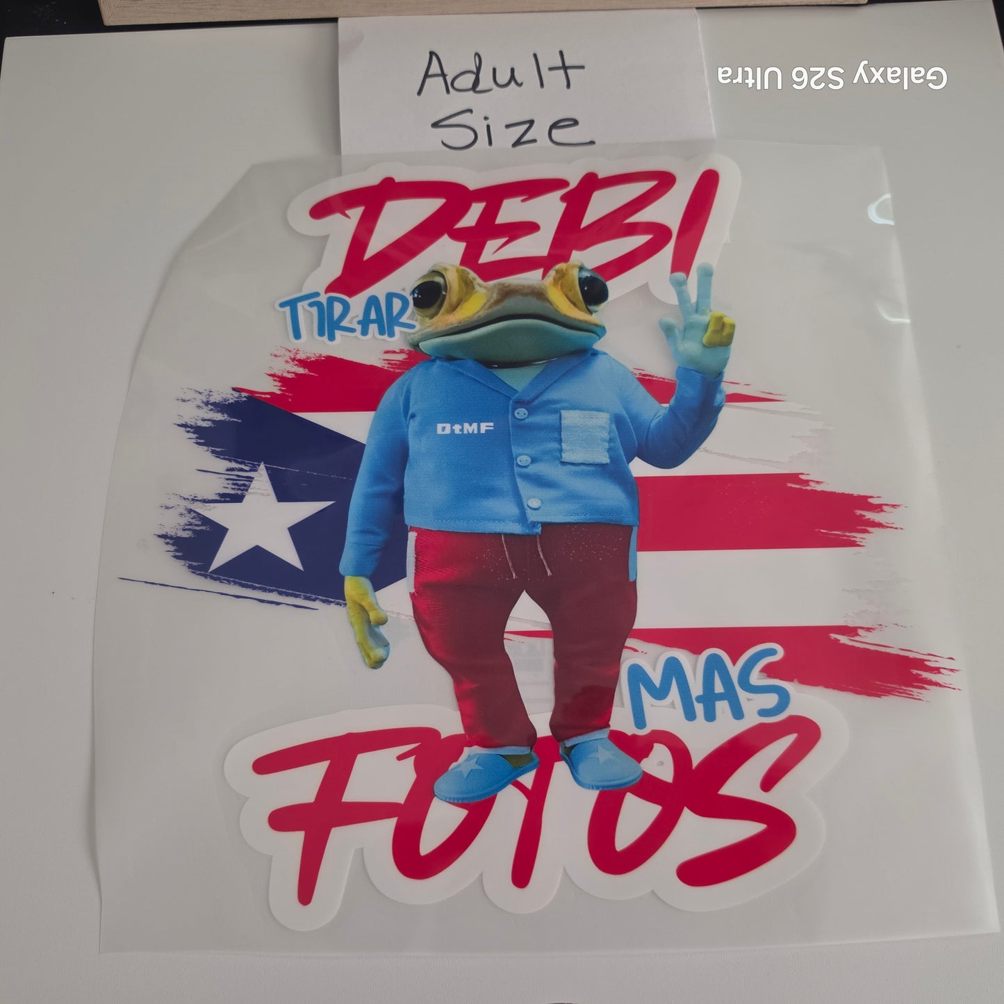 PR 55 DTF TRANSFER ONLY OR $10.00 t-shirt