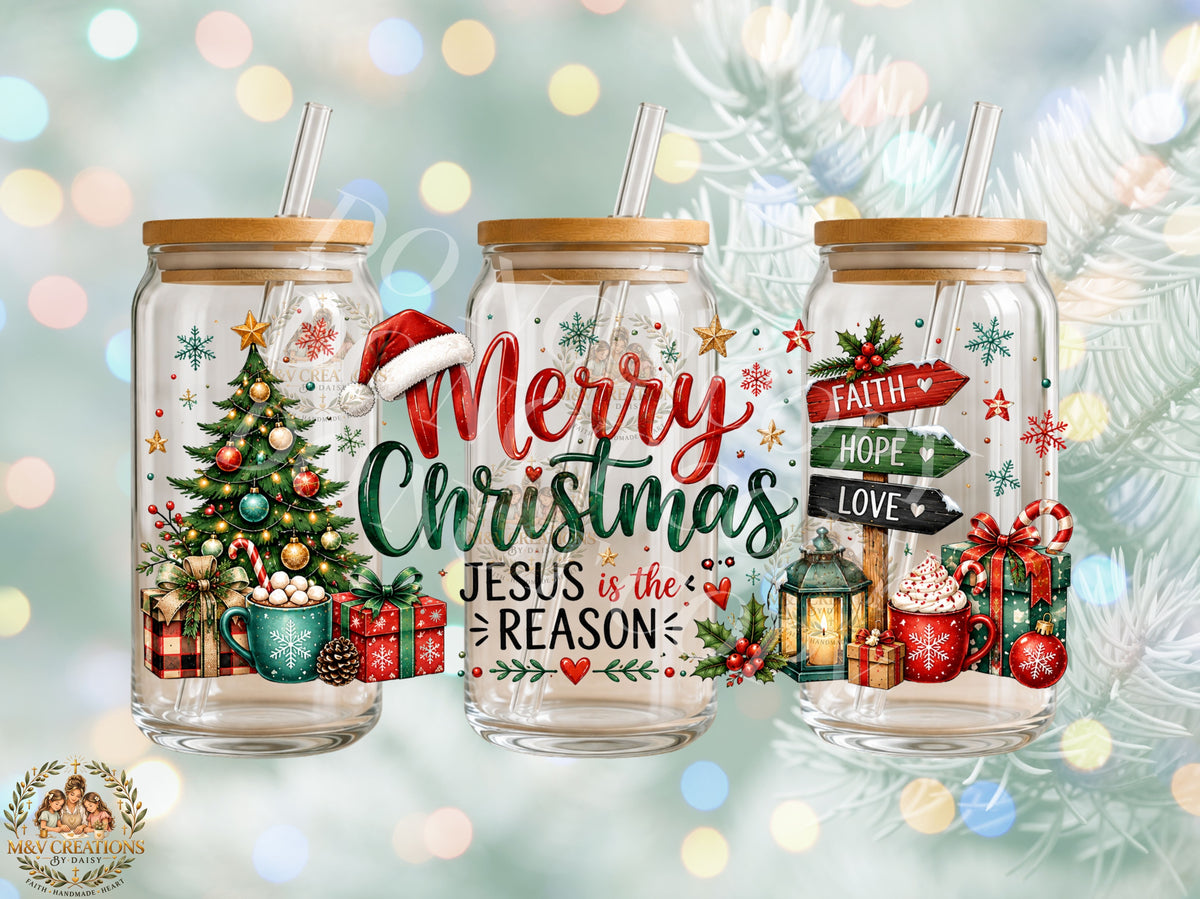#207 Christmas UVDTF CUP WRAP
