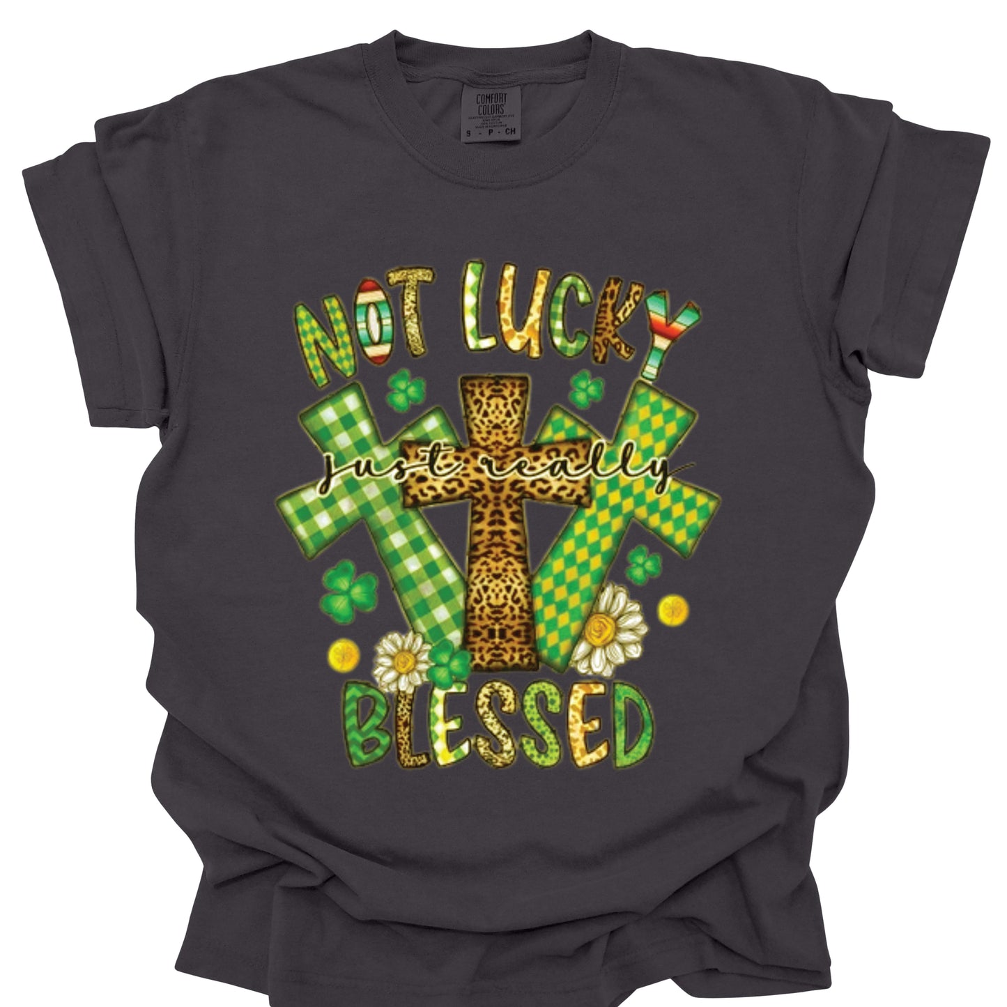 Not Lucky BLESSED DTF TRANSFER