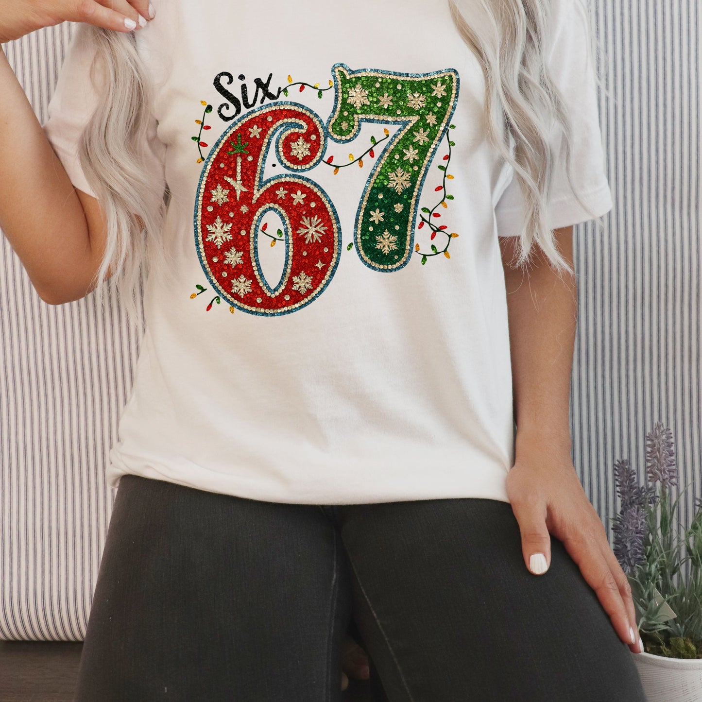 67 Christmas DTF Transfer ONLY