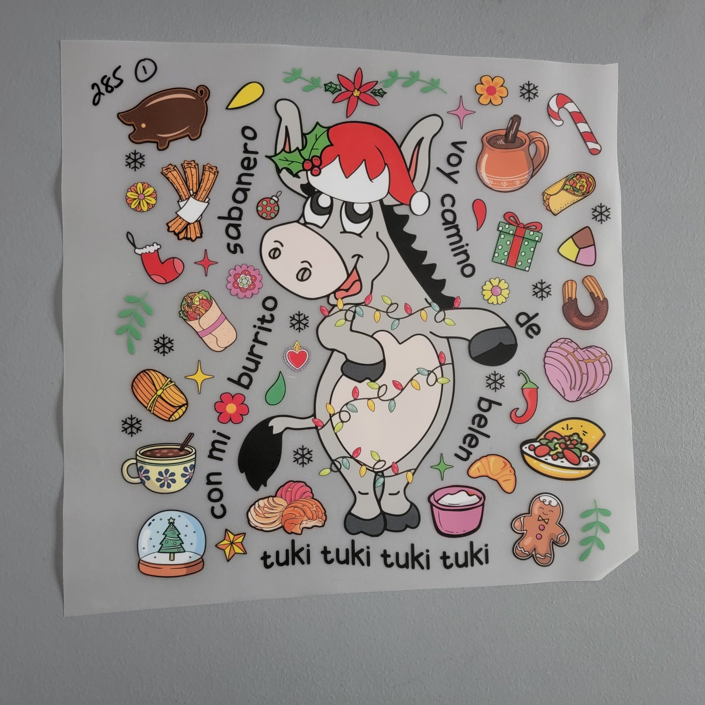 #285 DTF TRANSFER ONLY OR $10.00 t-shirt