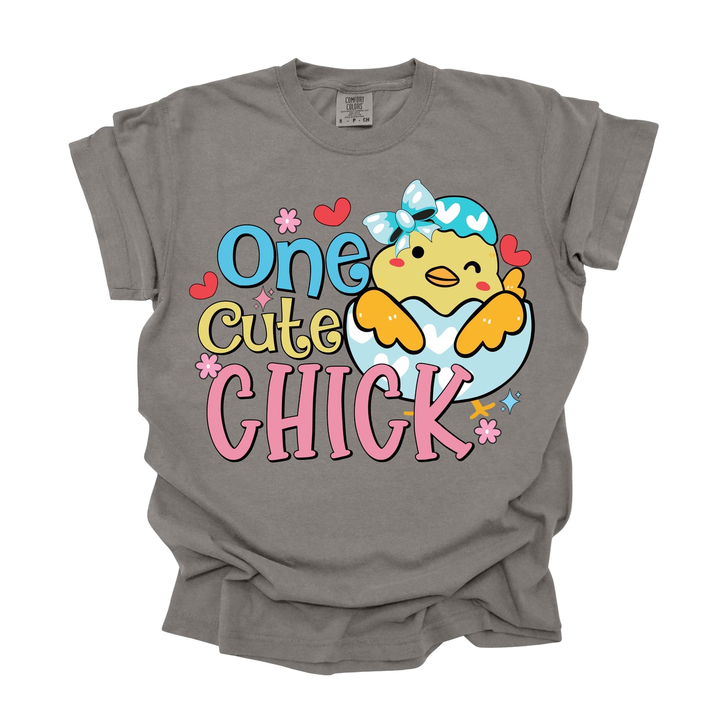 Kids-One-Cute-Chick-Easter(DTF Transfer )