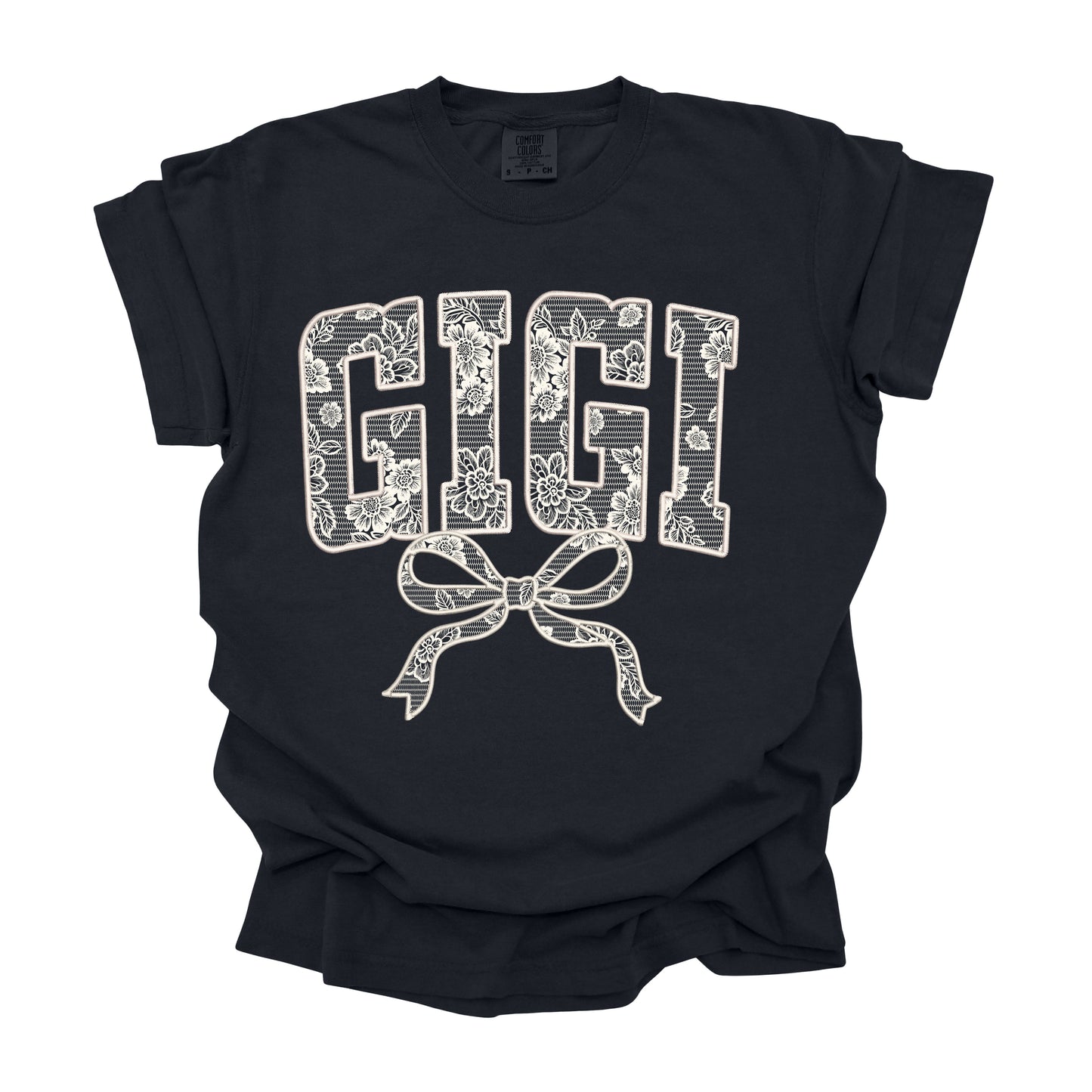 #324 GiGi Bow Lace DTF Transfer