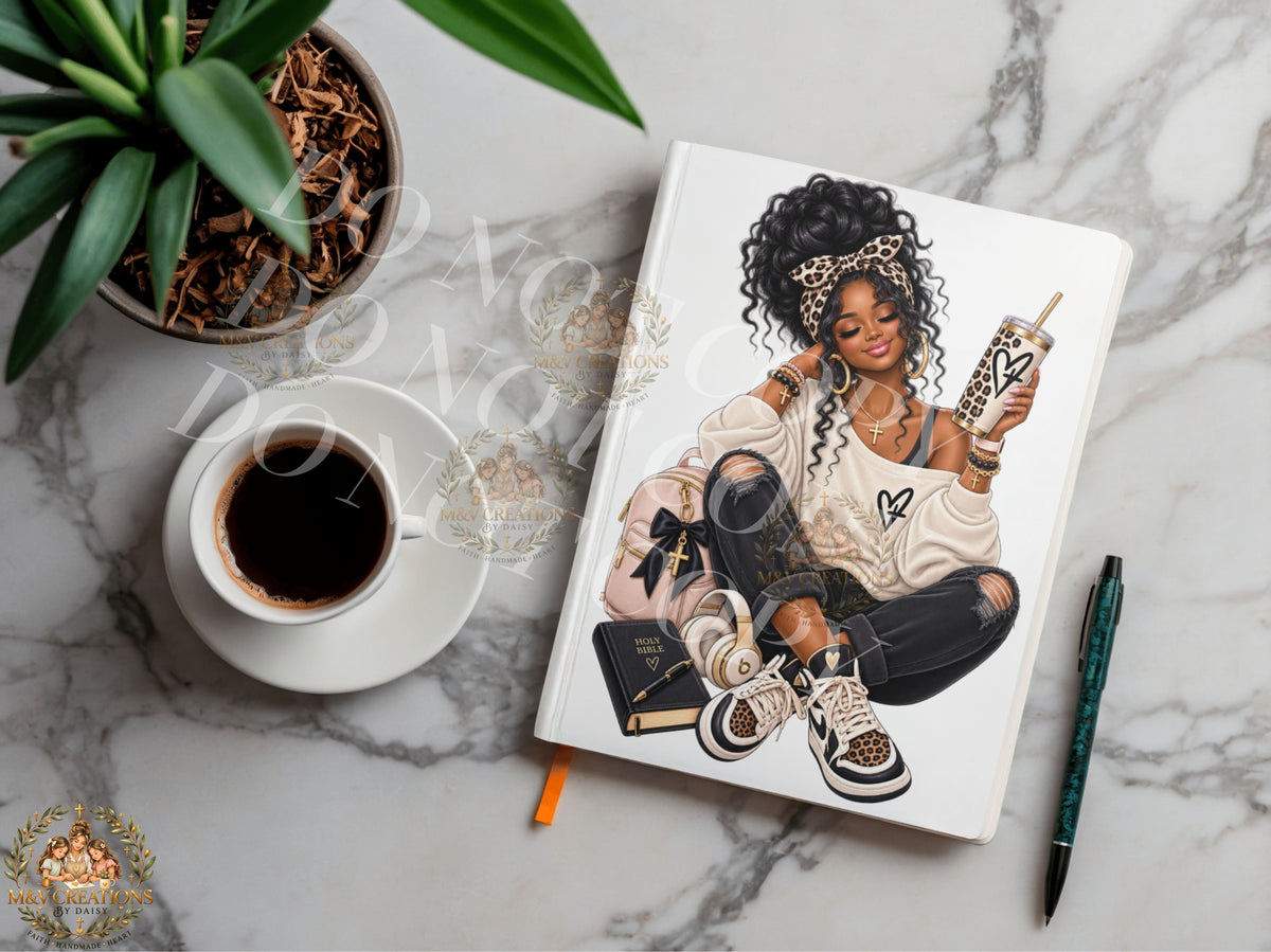 BLESSED & CHILLED Journal Decal