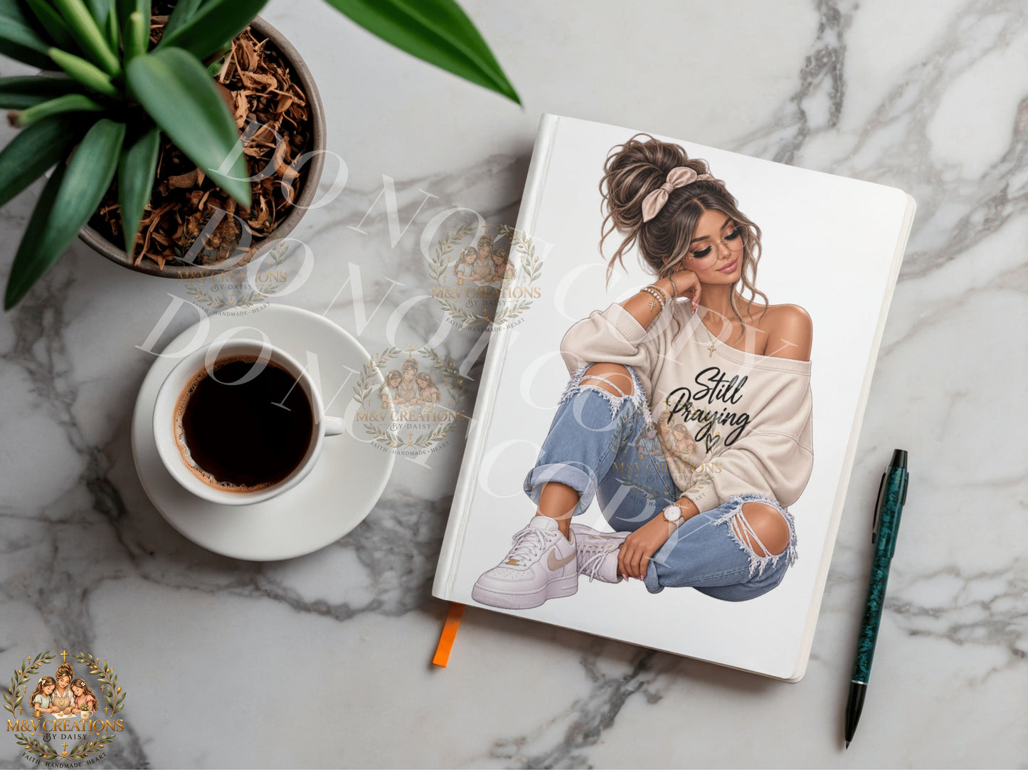 STILL PRAYING Journal Decal
