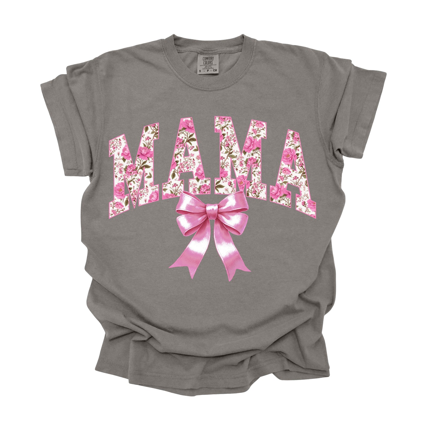 Mama Floral Pink (DTF Transfer )