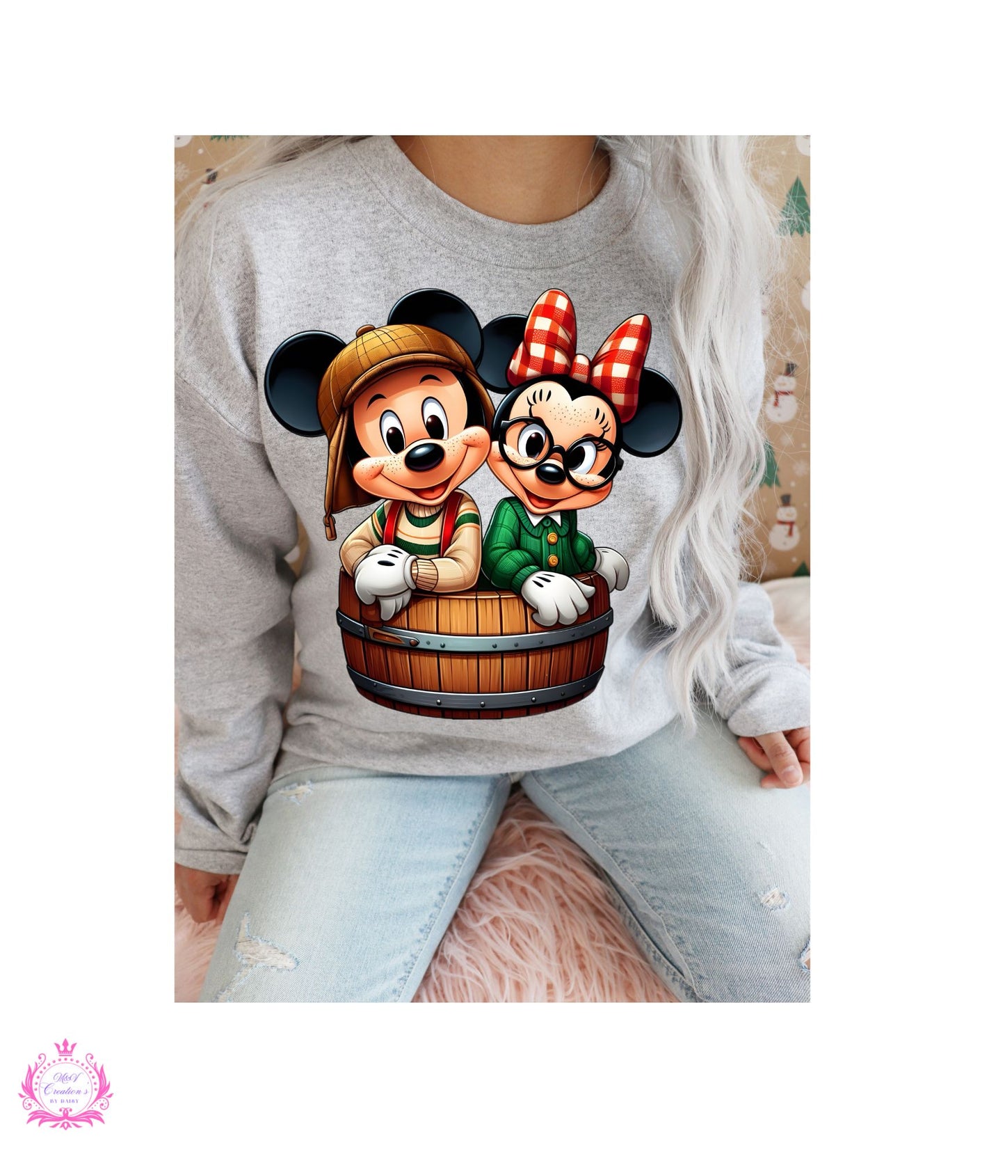 Mickey Minnie Chavo DTF TRANSFER
