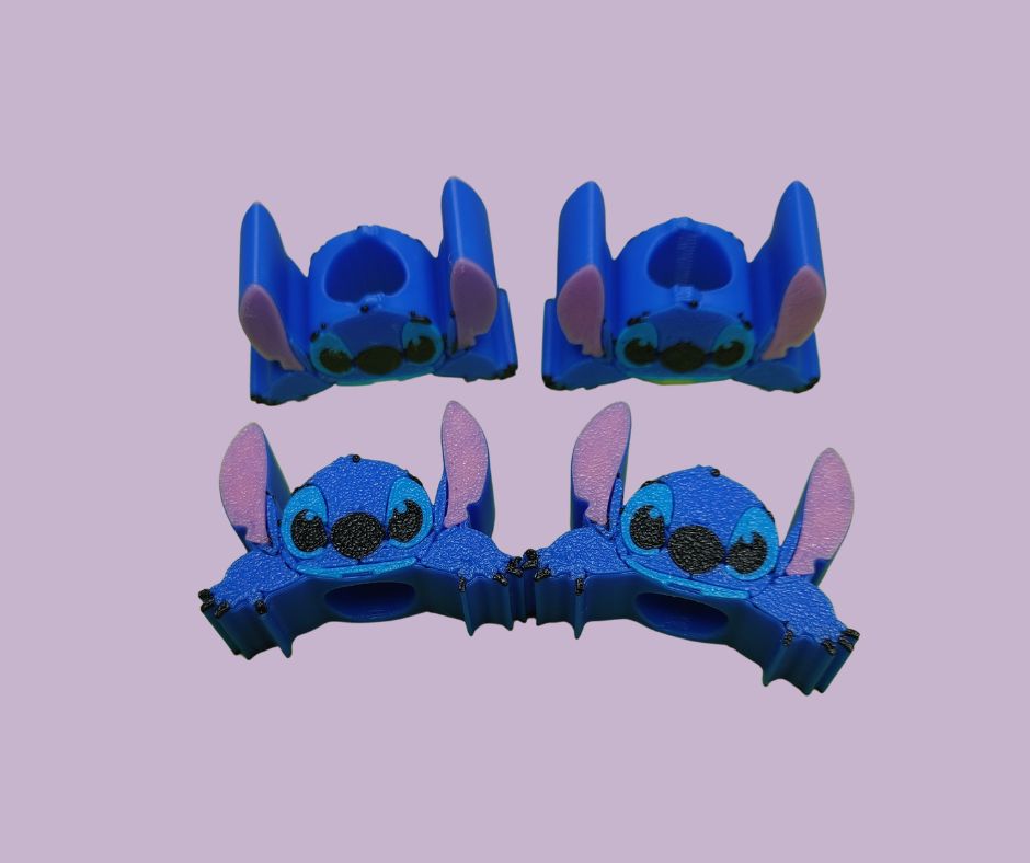 Stitch 3D Straw topper