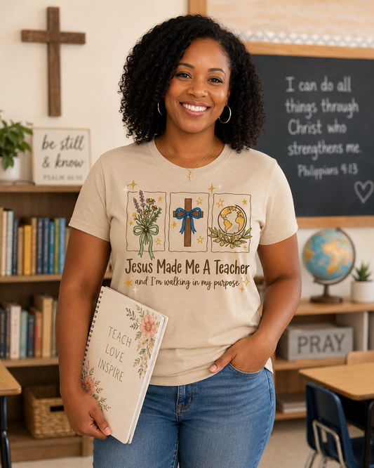Jesus Made Me a Teacher and I Am Walking in My Purpose — Retro