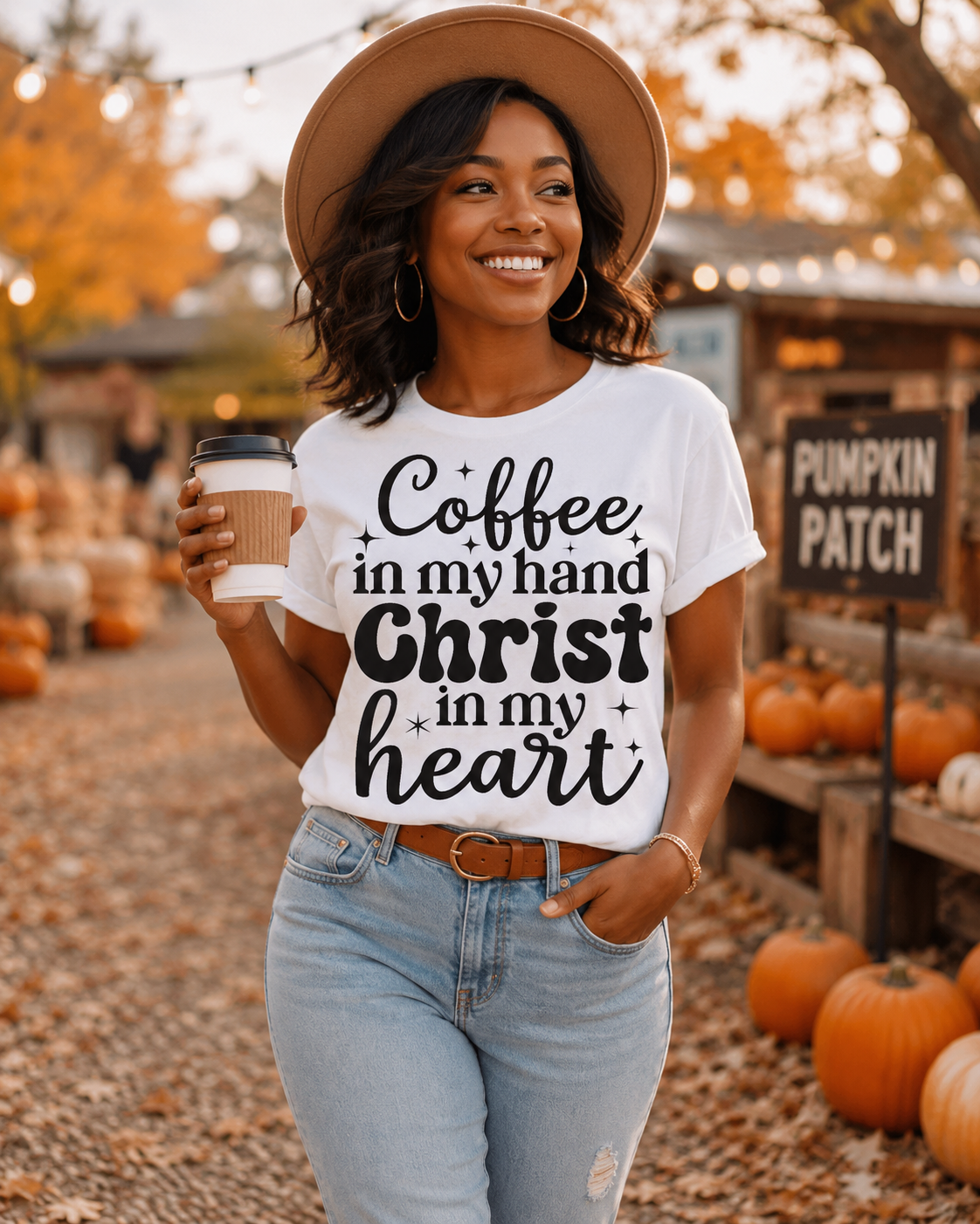 Coffee in my hands Christ in my Heart