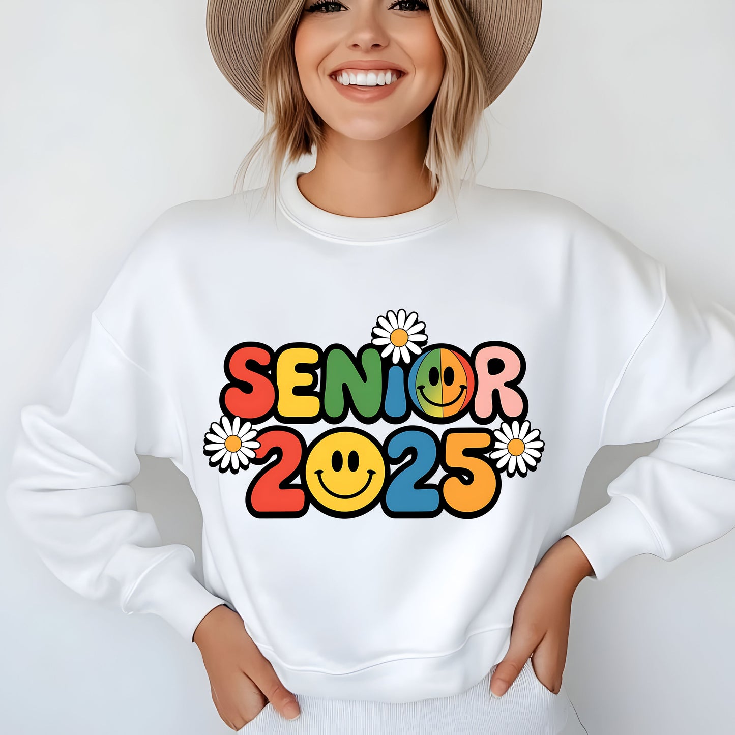 Colorful Senior 2025 DTF Transfer