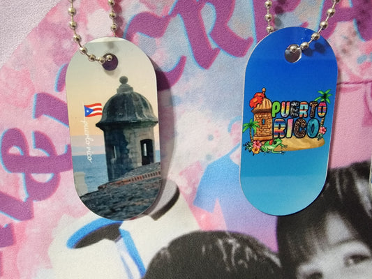 Custom Made Puerto Rico Dog Tags