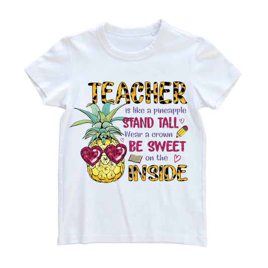 DTF 101 TEACHER IS A PINEAPPLE