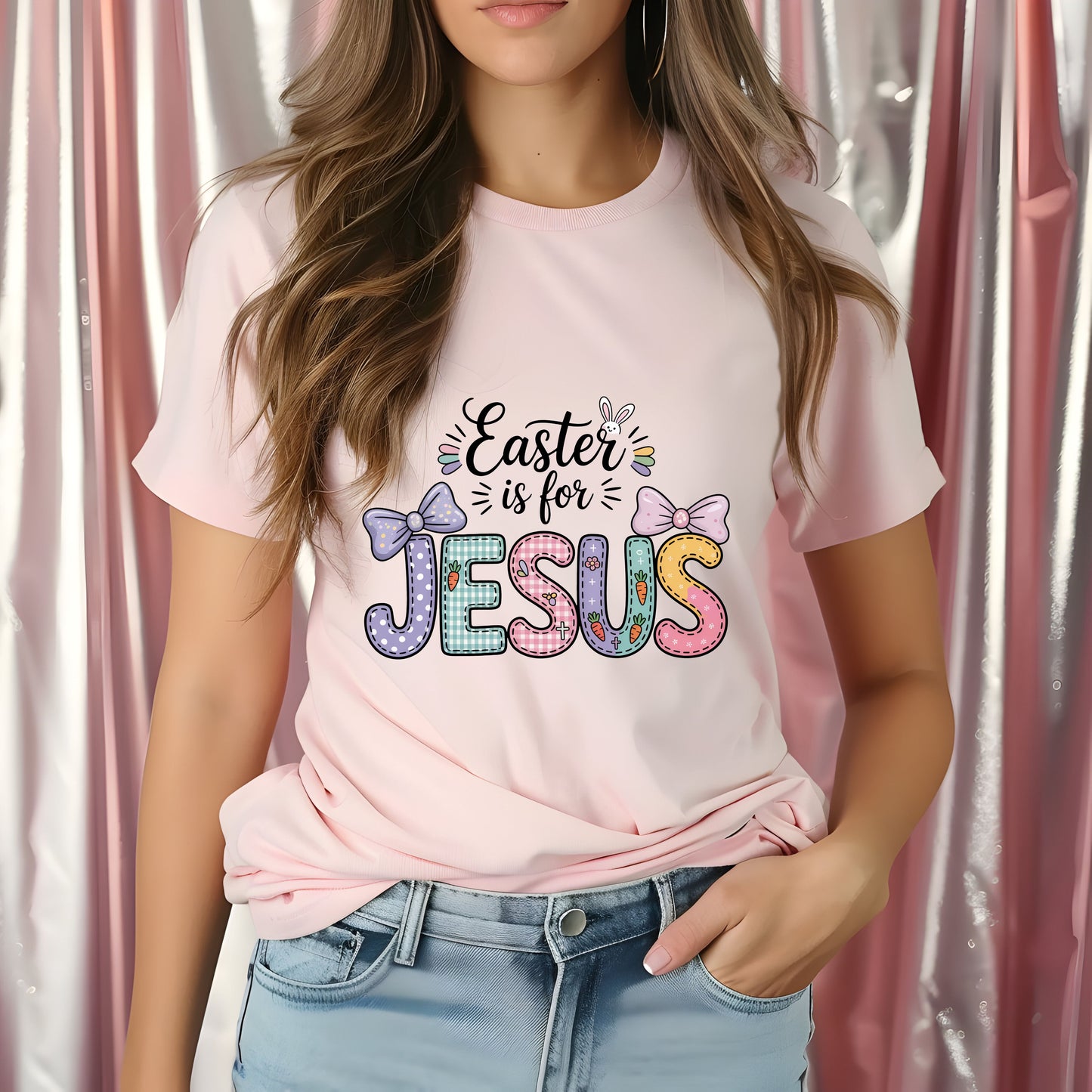 Easter-Is-For-Jesus DTF Transfer