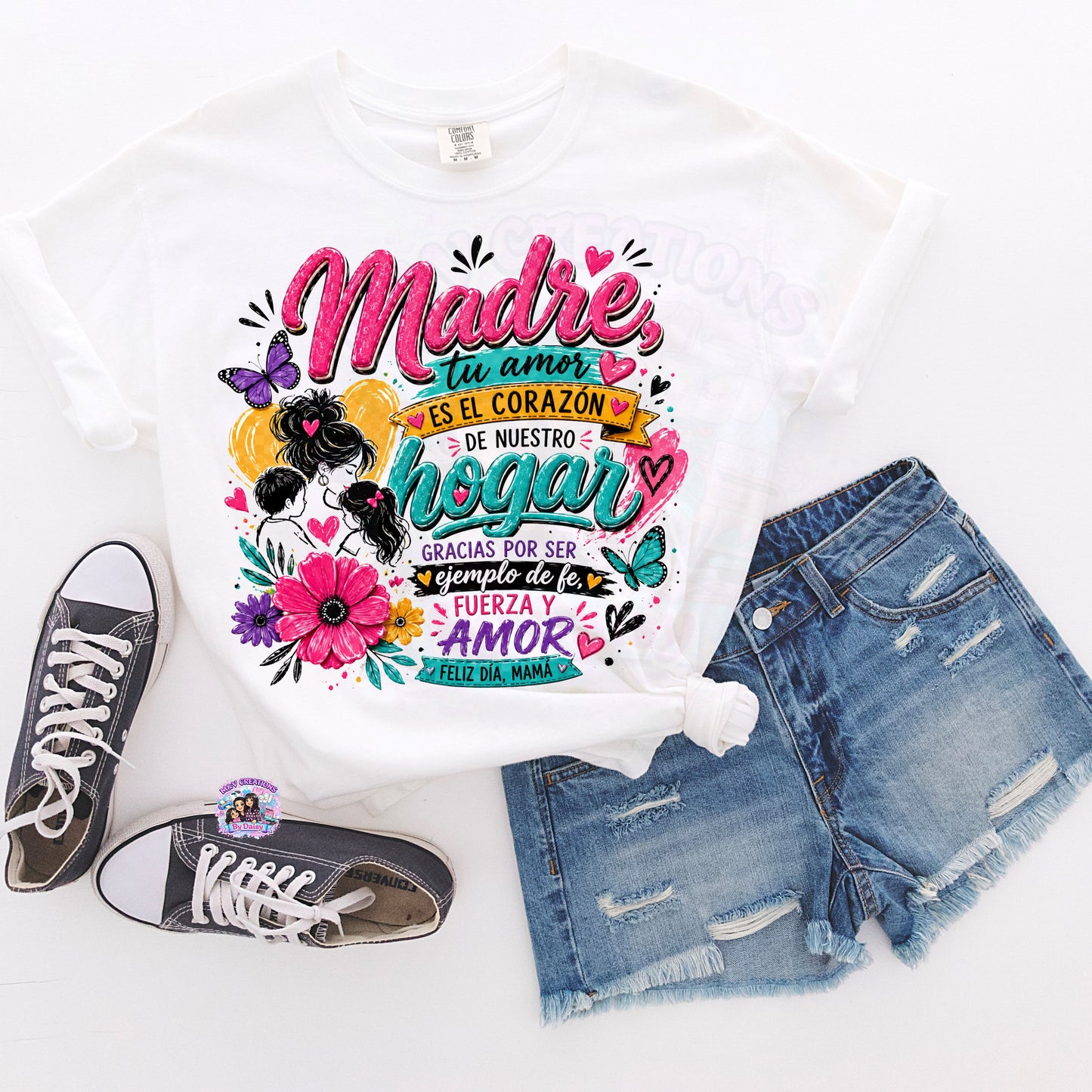 Madre Tu Amor es el Corazón de este Hogar T-Shirt