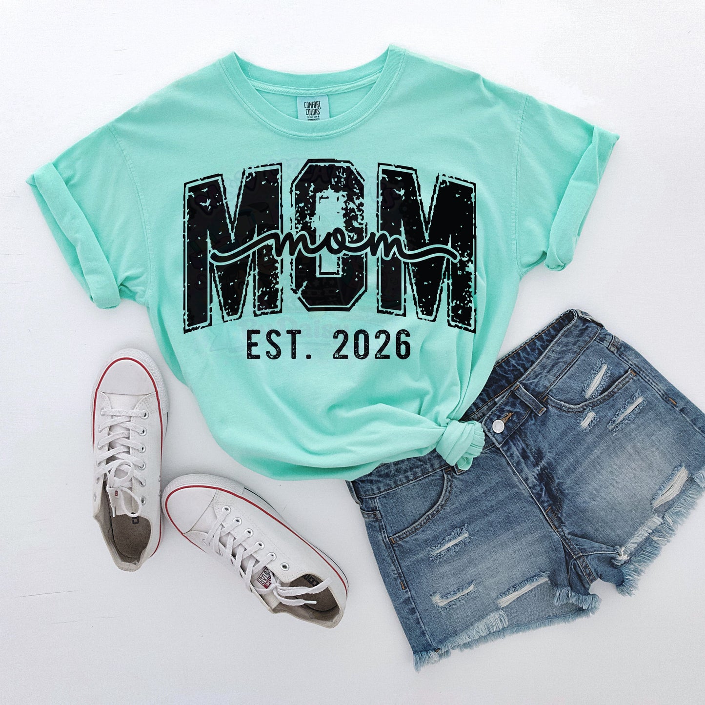 Mom-Est-2026 Mothers DTF Transfer