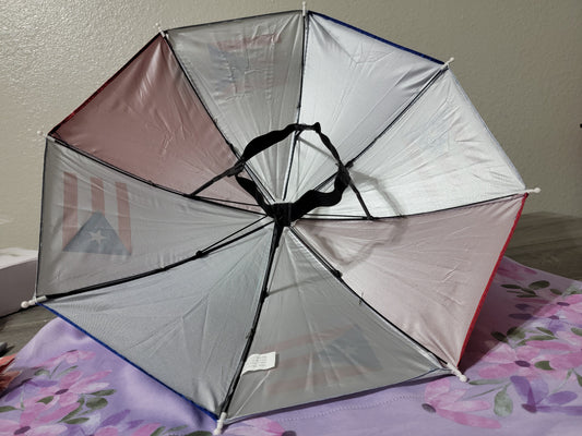 Puerto Rico Flag Umbrella Hat