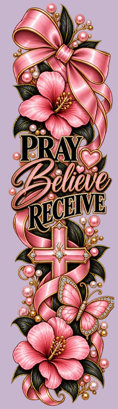 Pray Believe Receive UV PEN WRAP