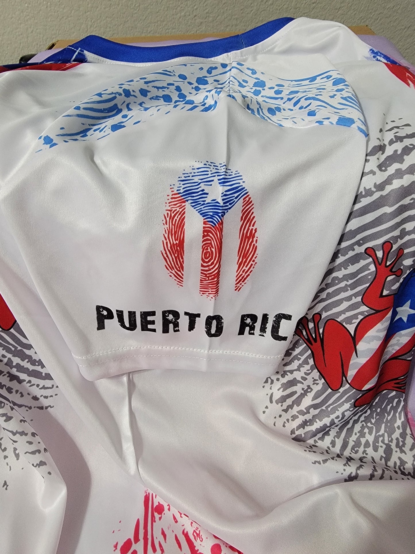Puerto Rico All around design Jersey Shirt
