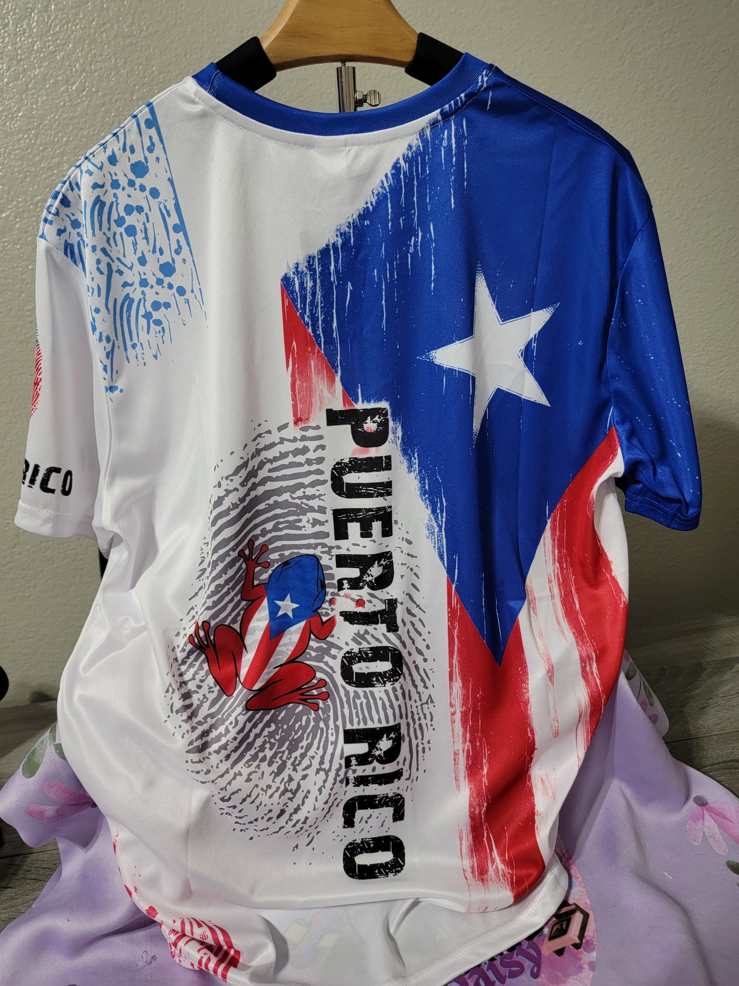 Puerto Rico All around design Jersey Shirt