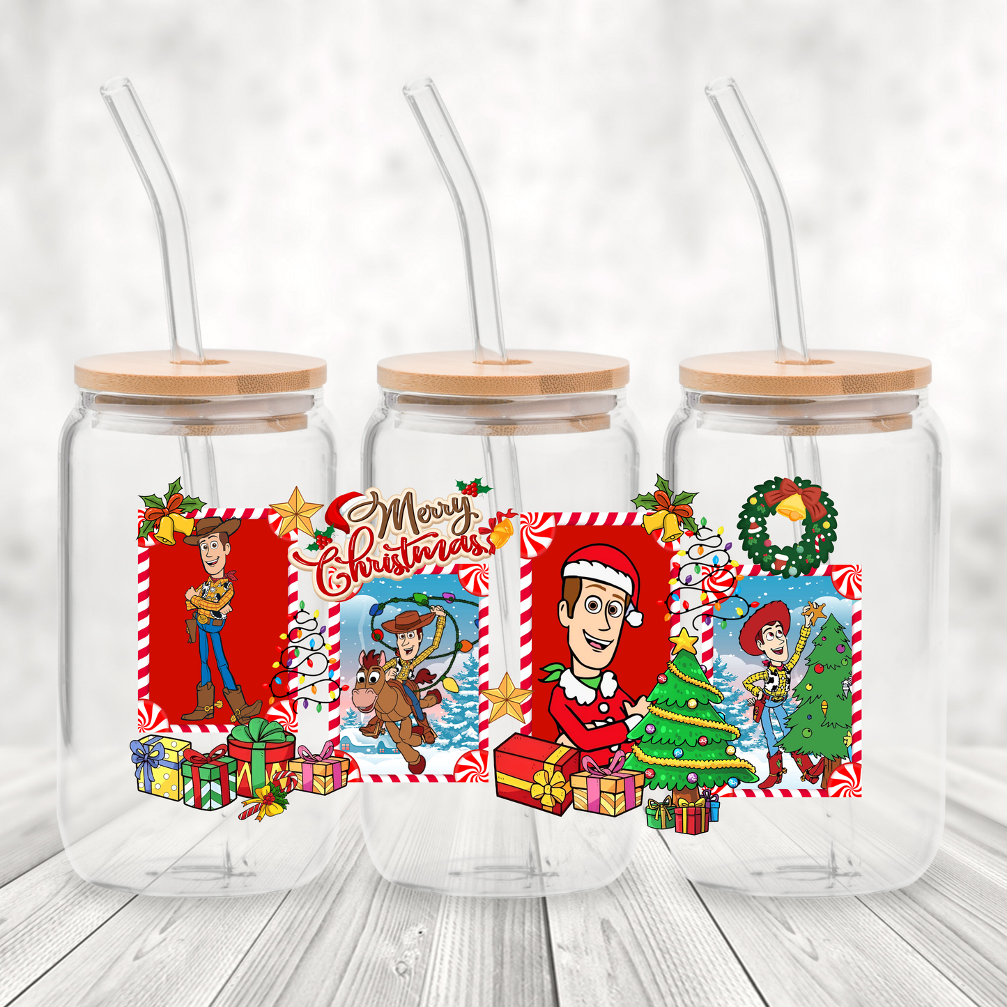 UV #118 MERRY CHRISTMAS Woody