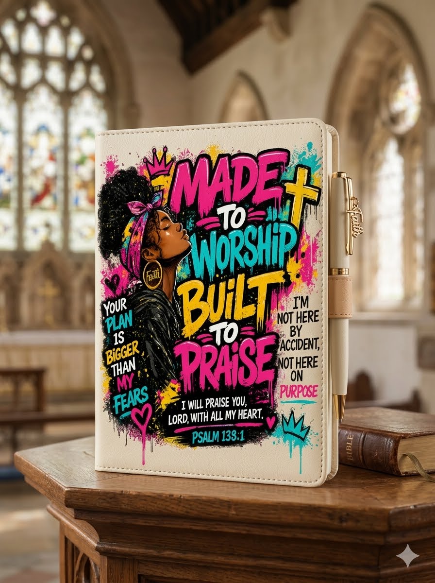 MADE TO WORSHIP Journal Decal