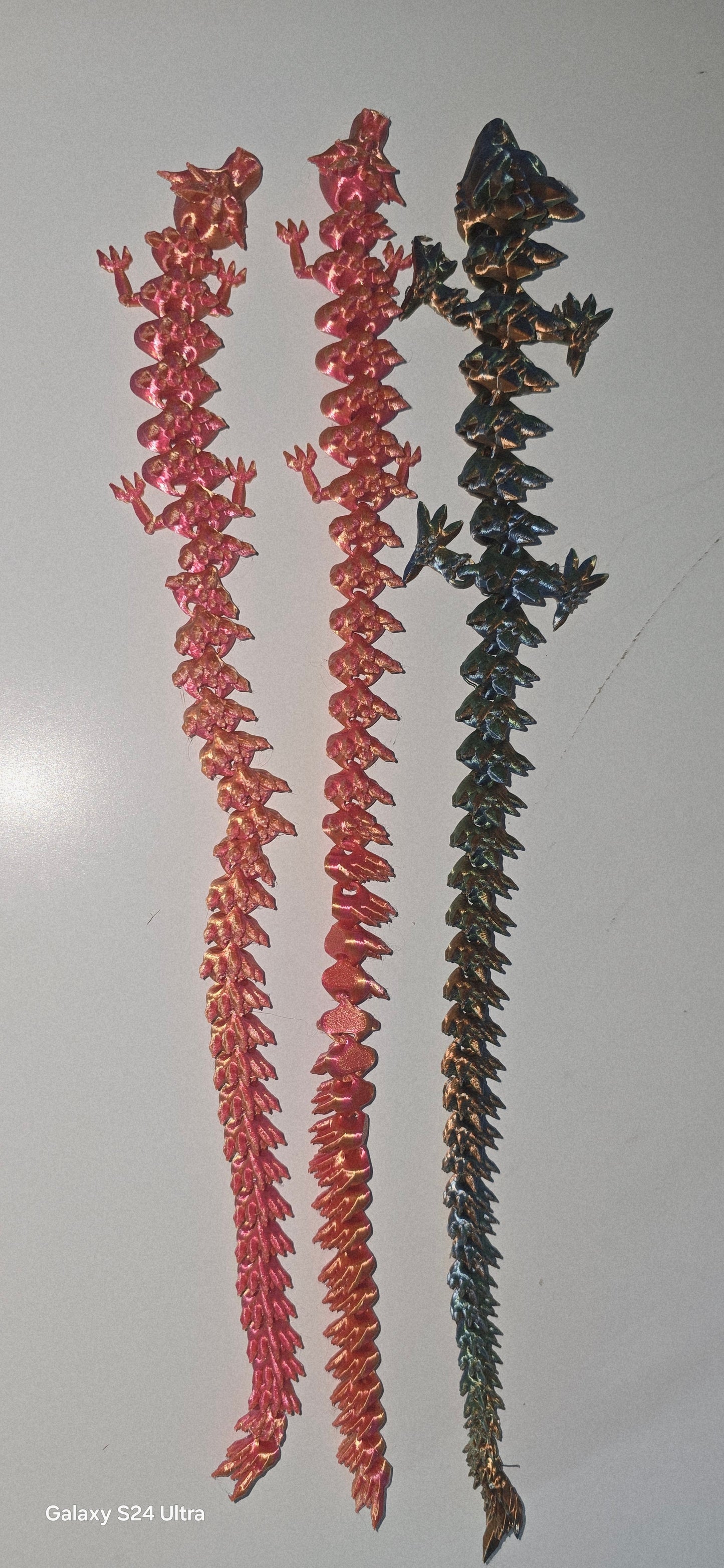 Articulated 3D Printed Water Dragons