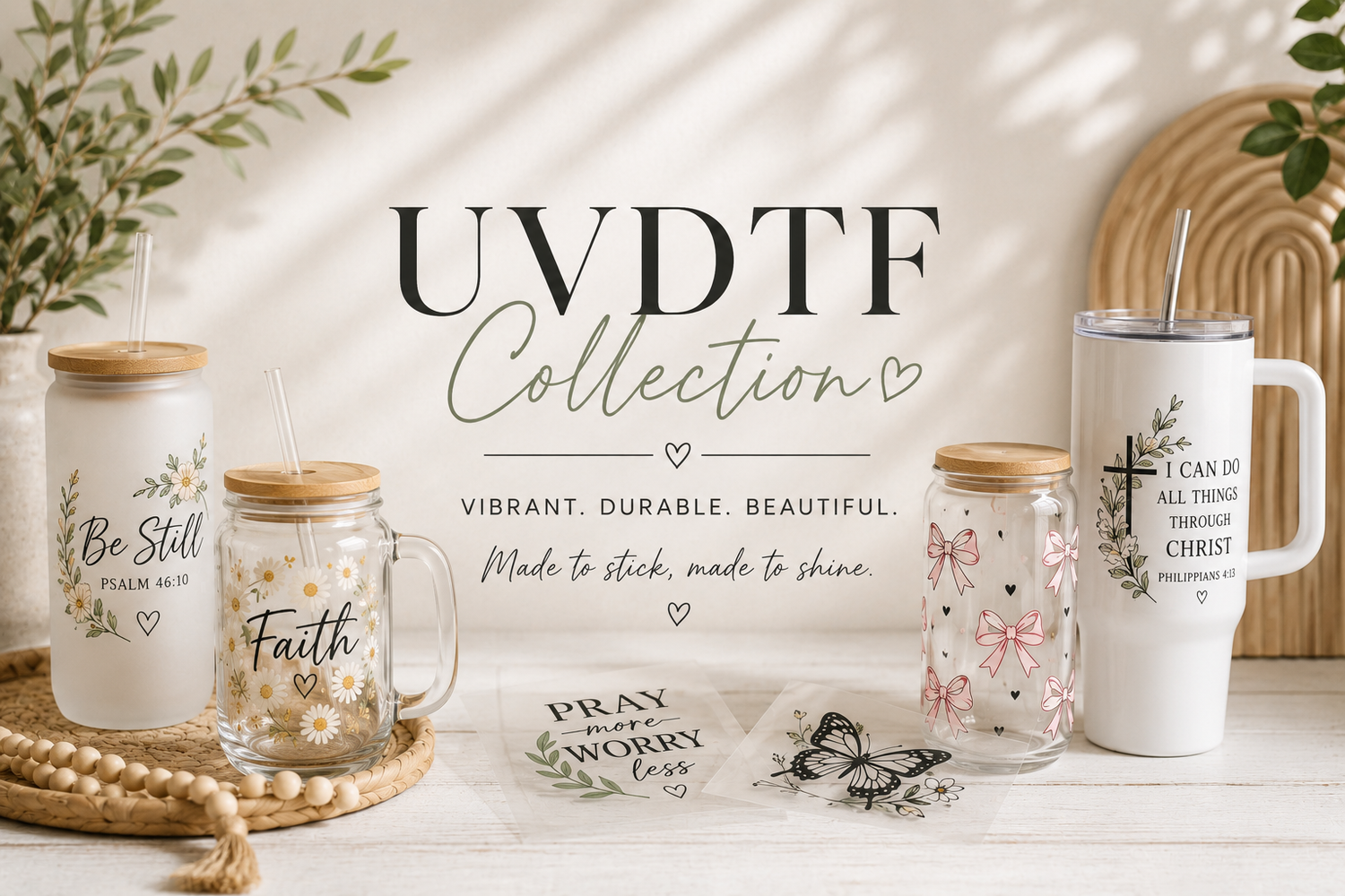 UV DTF Cup wraps