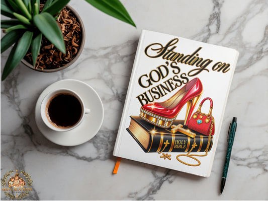Standing On God's Business    Journal Decal