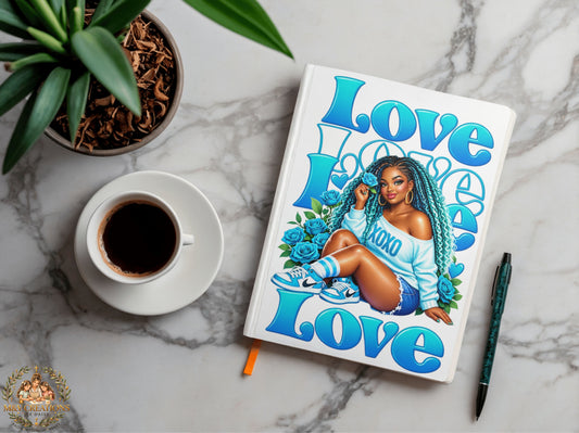 Love Love Love    Journal Decal