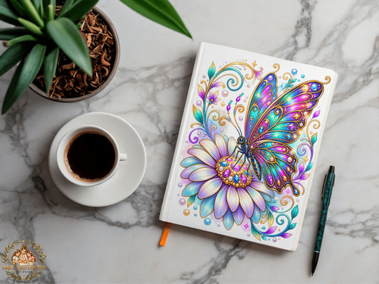 Enchanted Wings & Blooms     Journal Decal