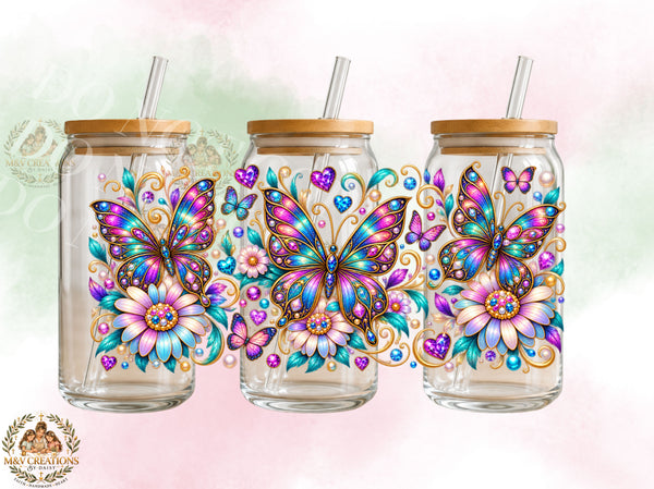 Enchanted Wings & Blooms    UVDTF CUP WRAP