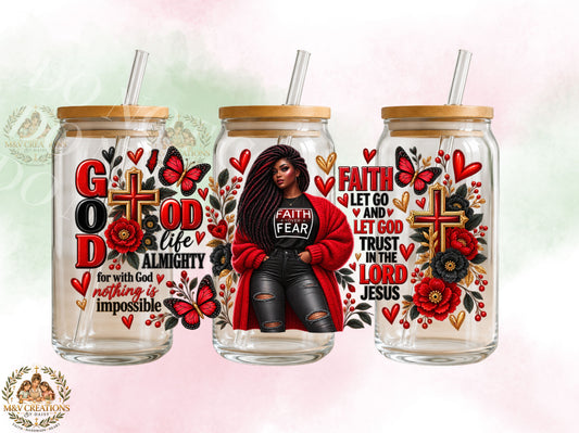 He is the way the truth the life    UVDTF CUP WRAP